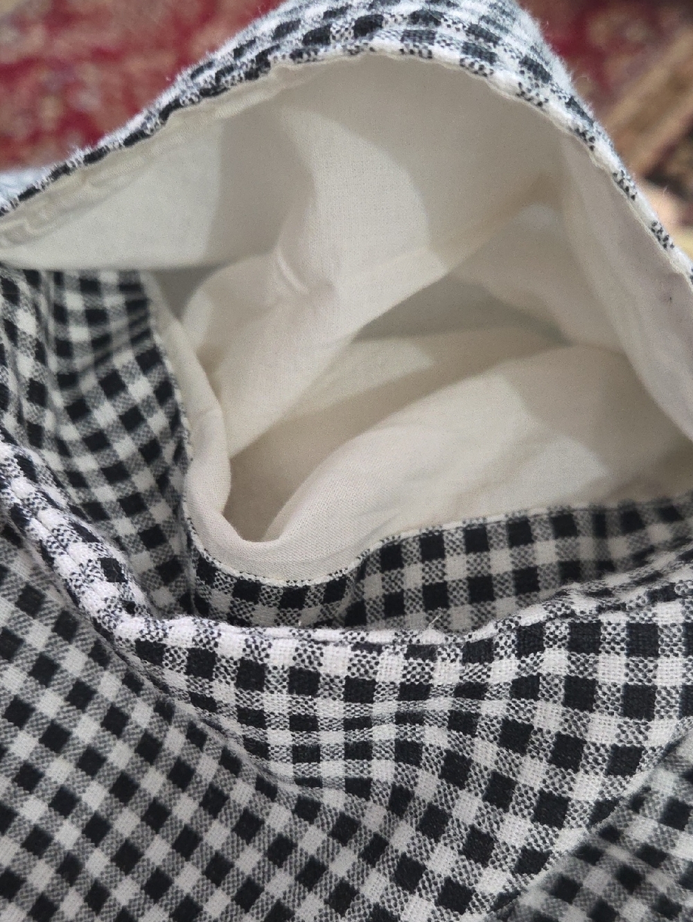 a new day Black & White Gingham Women’s Casual Pants - Picture 5 of 6